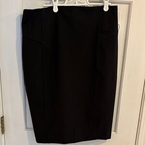 Express size 12 brown lined Pencil Skirt like new well made